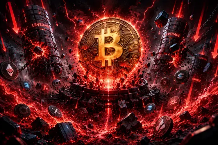 Crypto Market Rout Triggers Nearly $1 Billion in Forced Liquidations