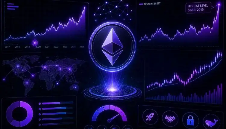 Ethereum Market Tension Hits Multi-Year Peak as Open Interest Surges