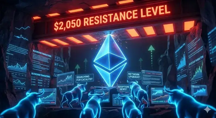 Ethereum Rebound Falters Near Key Resistance