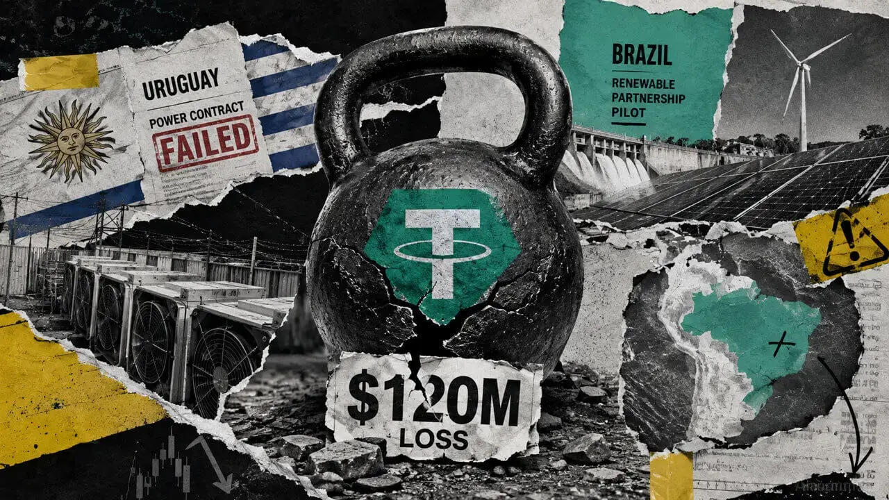 Tether’s $120 Million Uruguay Mining Failure Shadows Brazil Bitcoin Bet