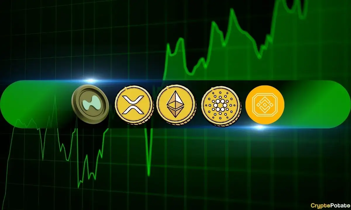 Crypto Price Analysis Sep-04: ETH, XRP, ADA, BNB, and HYPE