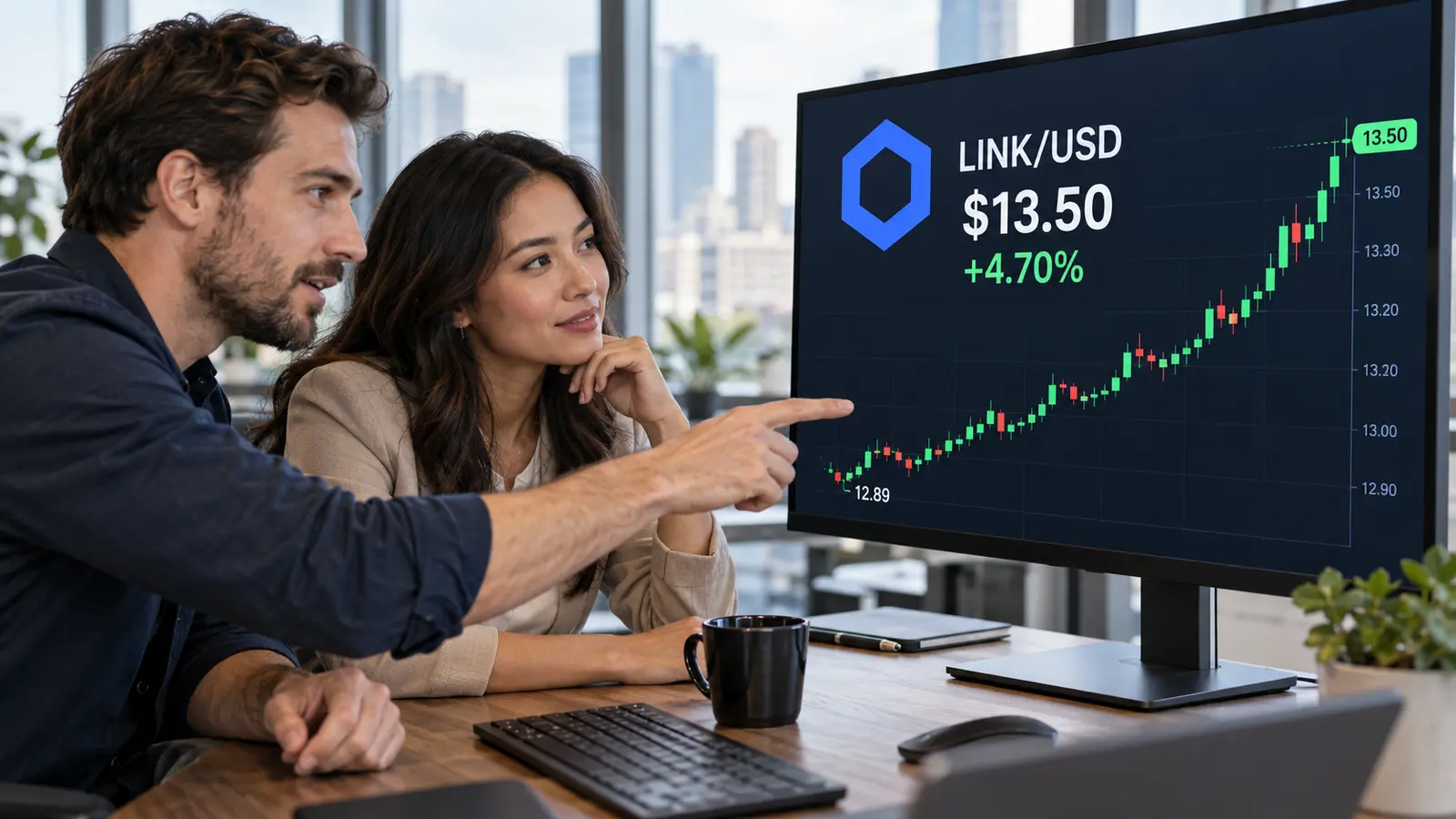 Chainlink Targets $13.50 Breakout as ETF Inflows Reach Annual Peak