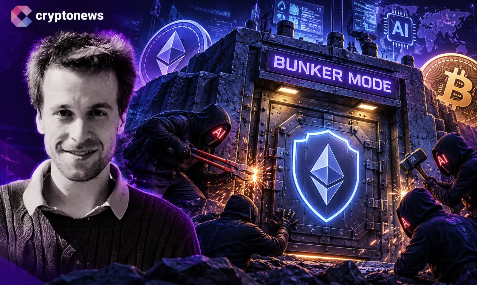 Ethereum Researcher Proposes Crypto Bunker Strategy Against AI Threats